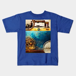 Victorian Sea Travel Kids T-Shirt